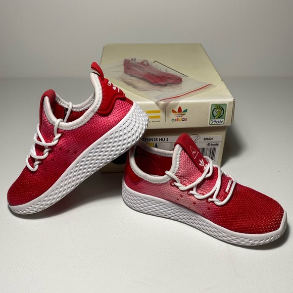 Pharrell Williams Toddlers Adidas in Red - Picture 2 of 6